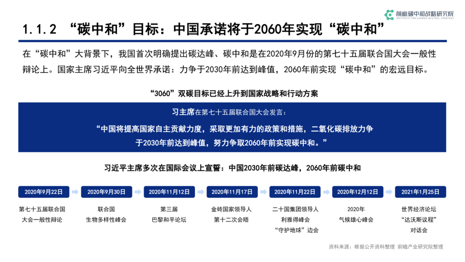 前瞻:碳中和背景下低碳科技关键技术发展与机遇